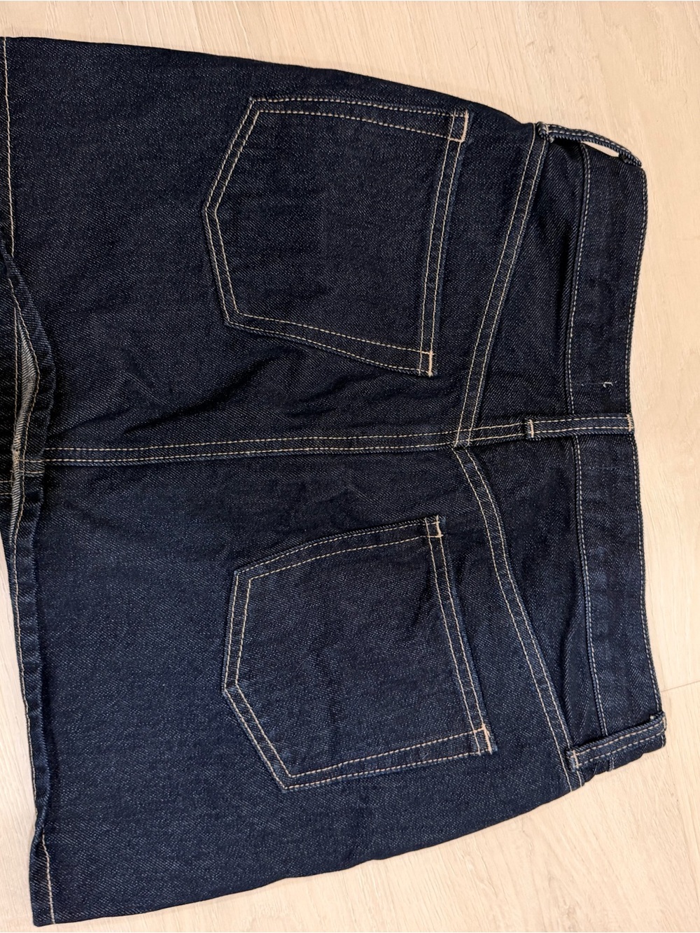 Just Black Indigo Denim Mini Skirt - Picture 2 of 3